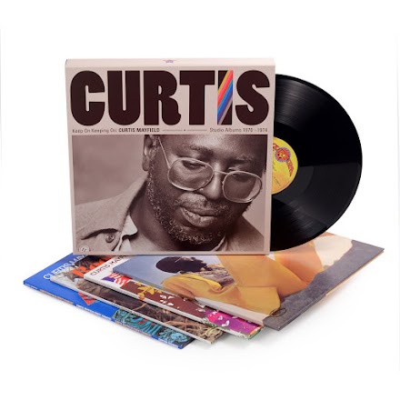 CURTIS MAYFIELD 'Keep On Keeping On' LP/CD Box zum 50. Jubiläum seiner Solo-Karriere | Vinyl Tipp 