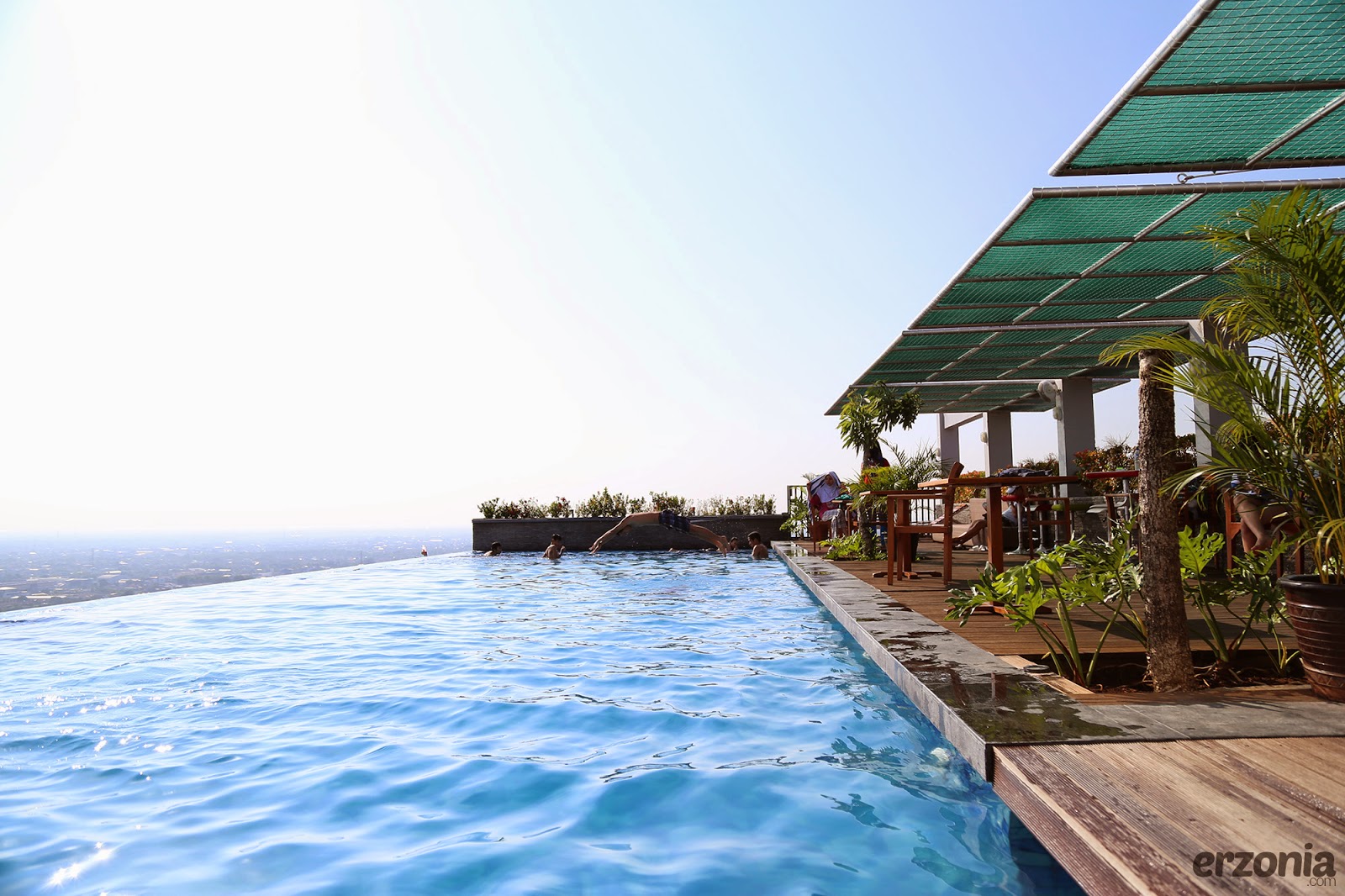 Sky Pool Star Hotel  Kolam  Renang  Tertinggi di Indonesia 