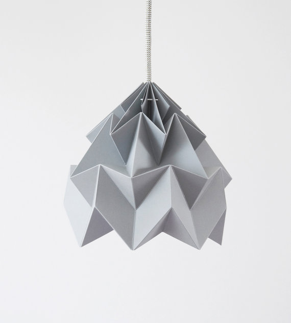Interior Design Ideas: Awesome Origami Lampshade