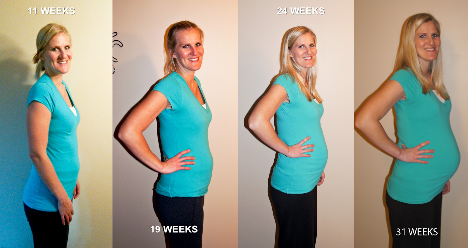 Growing Belly - Month 8 ~ Christie Koester
