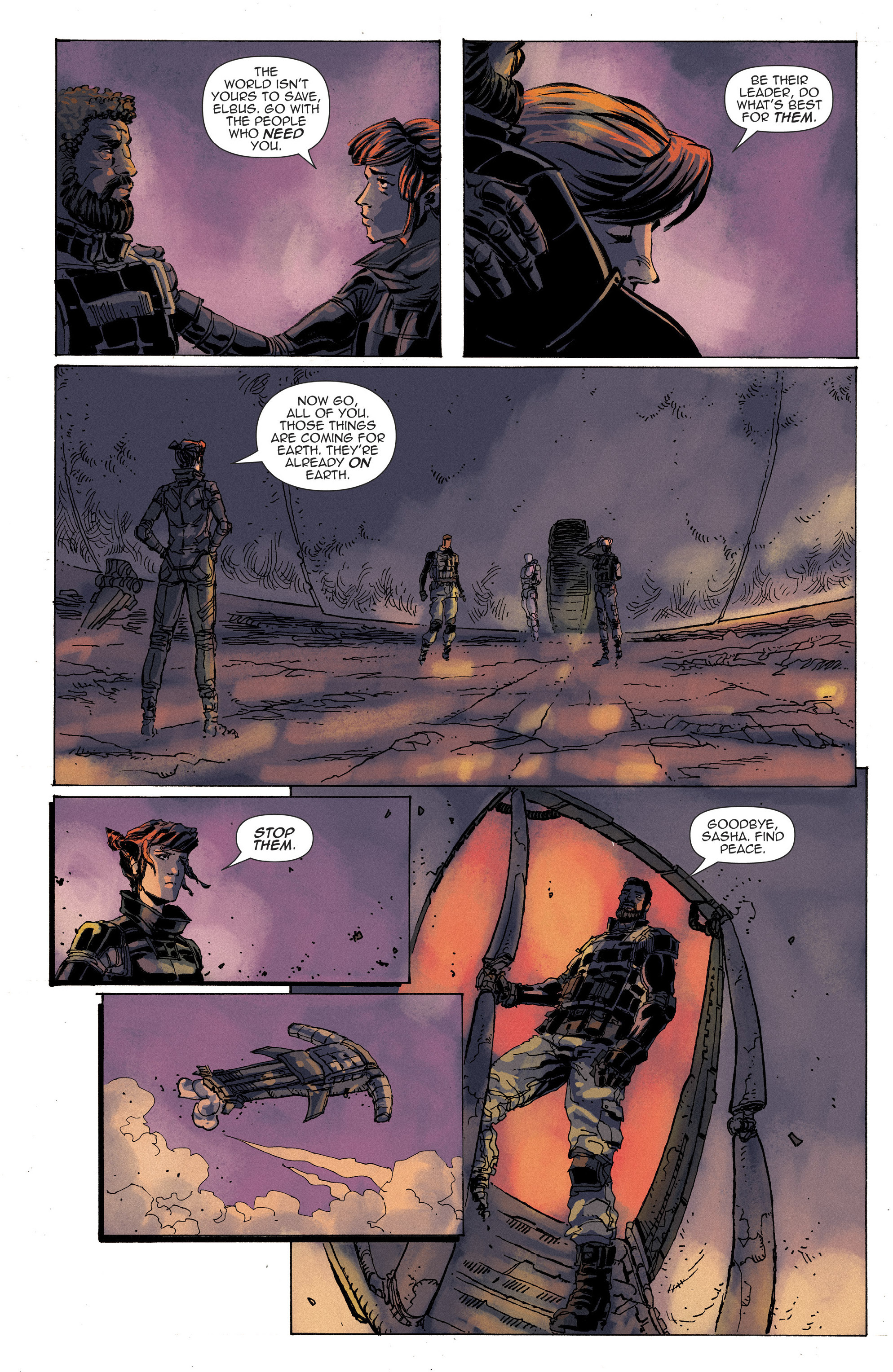 Read online Roche Limit: Clandestiny comic -  Issue #5 - 11