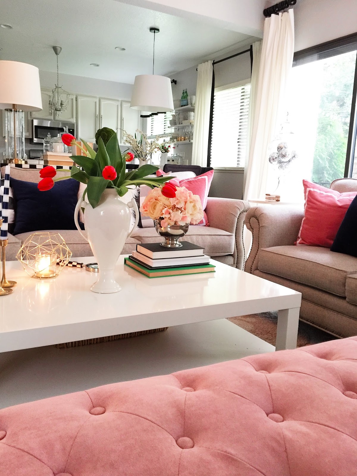 Home and Fabulous DECORATING WITH PINK
