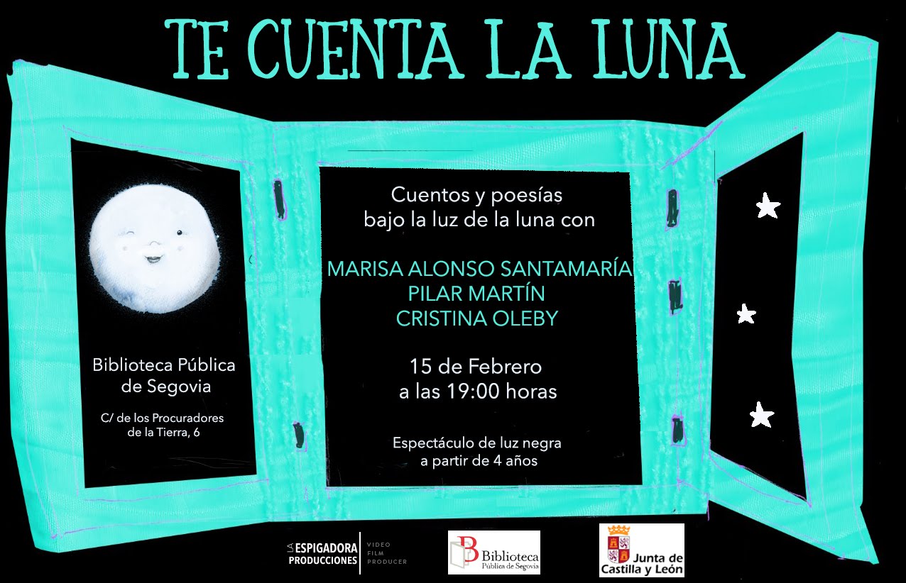 En la Biblioteca Pública de Segovia (Proyecto de luz negra)