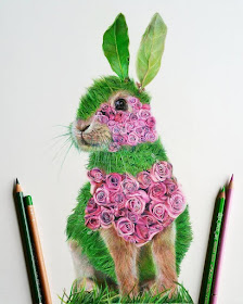 03-Rose-Rabbit-Joshua-Dansby-Fantasy-Animal-Combination-Drawings-www-designstack-co