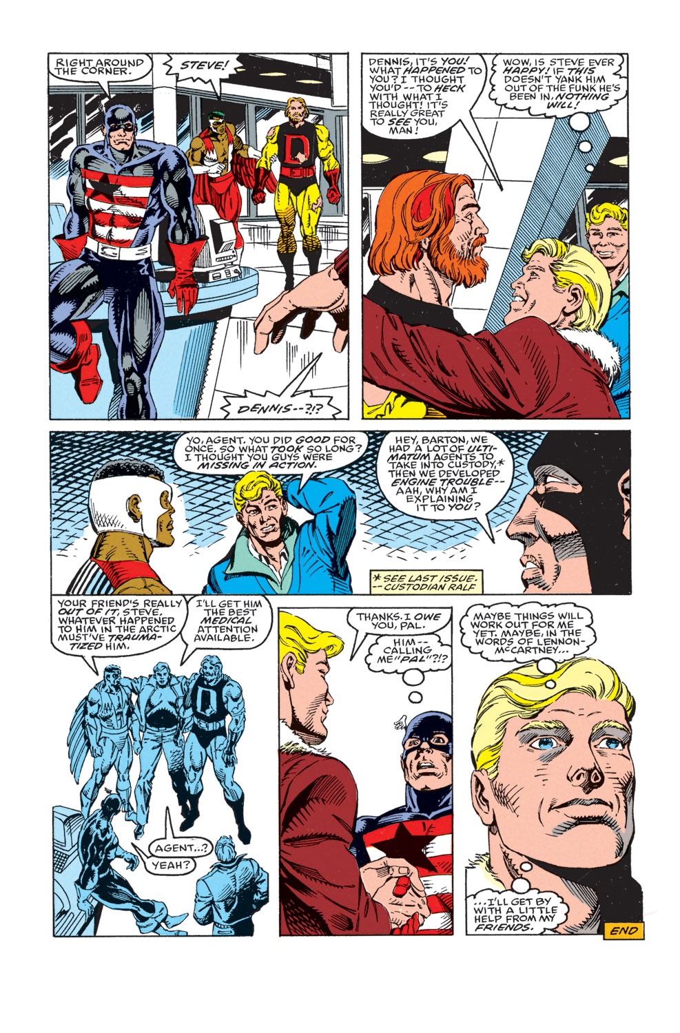 Captain America (1968) Issue #401 #350 - English 22