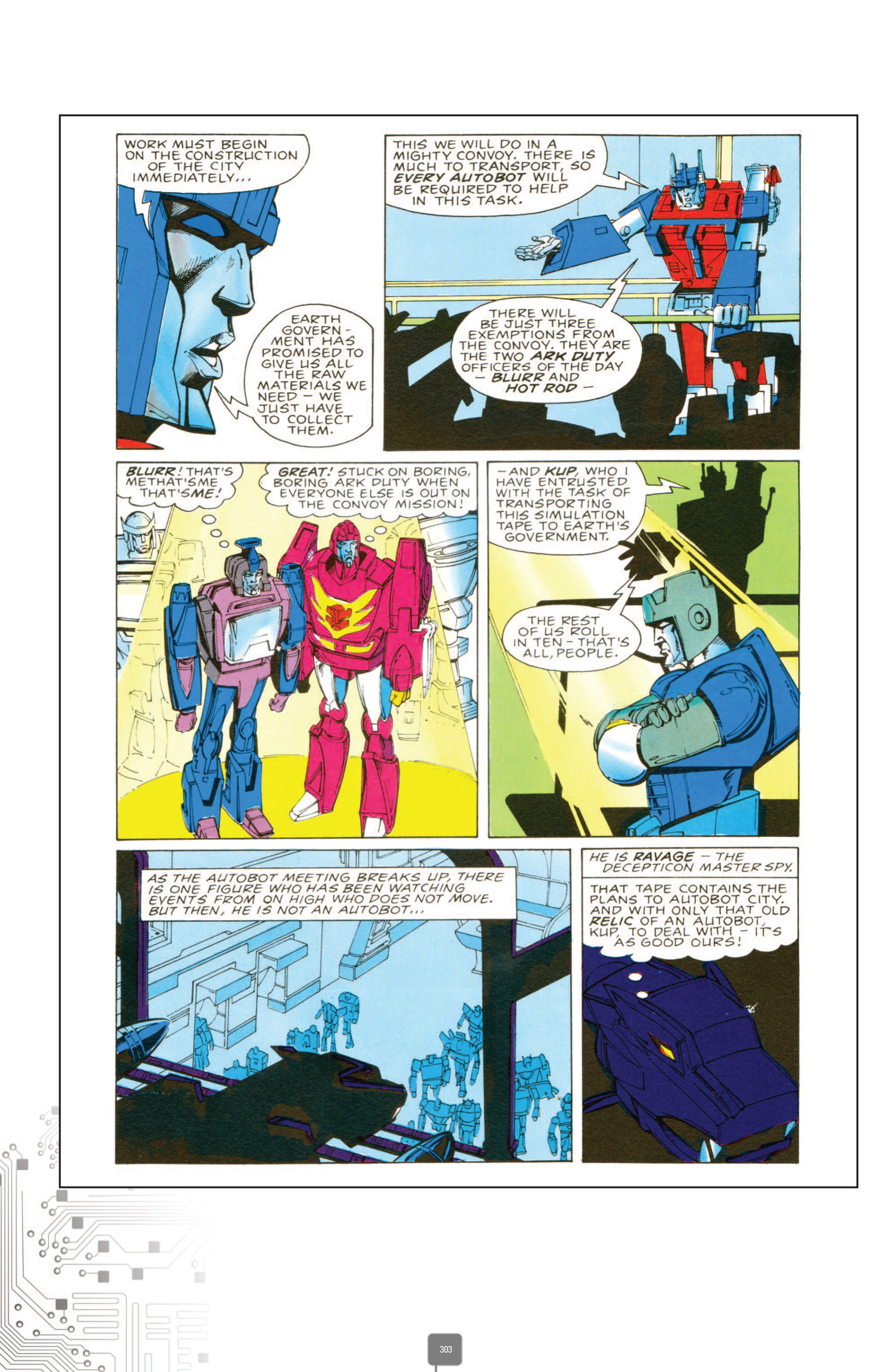 Read online The Transformers Classics UK comic -  Issue # TPB 4 - 303
