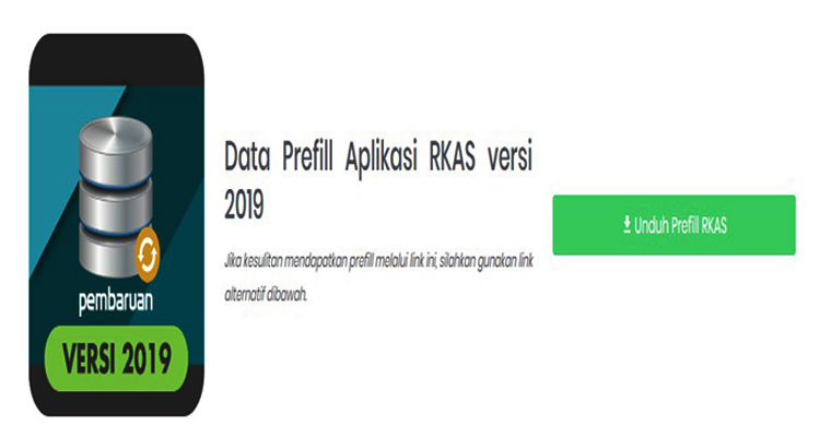 Prefill Aplikasi Rkas Versi 2019 Http Rkas Dikdasmen Kemdikbud Go Id Dapodik Co Id