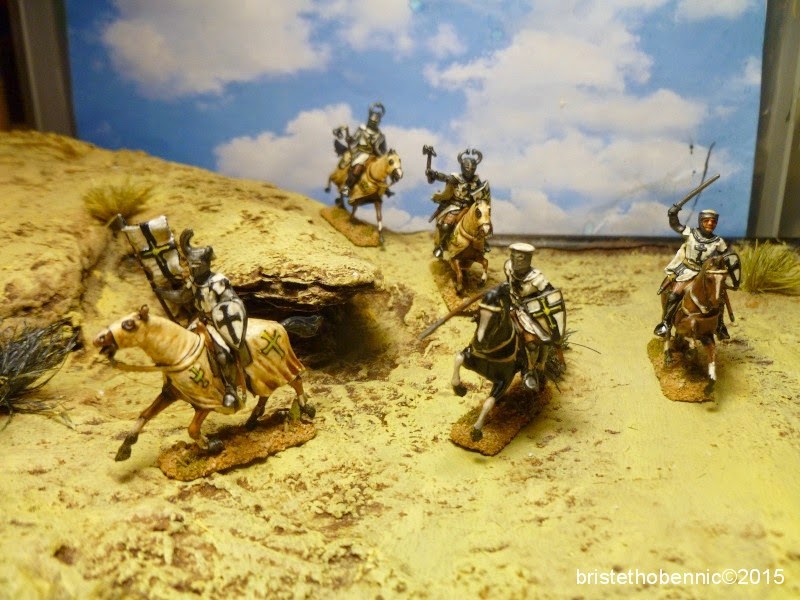Maquette 1/72 : 10 Chevaliers (knights) Italeri Ou Zvezda - Belle Peinture, Occasion