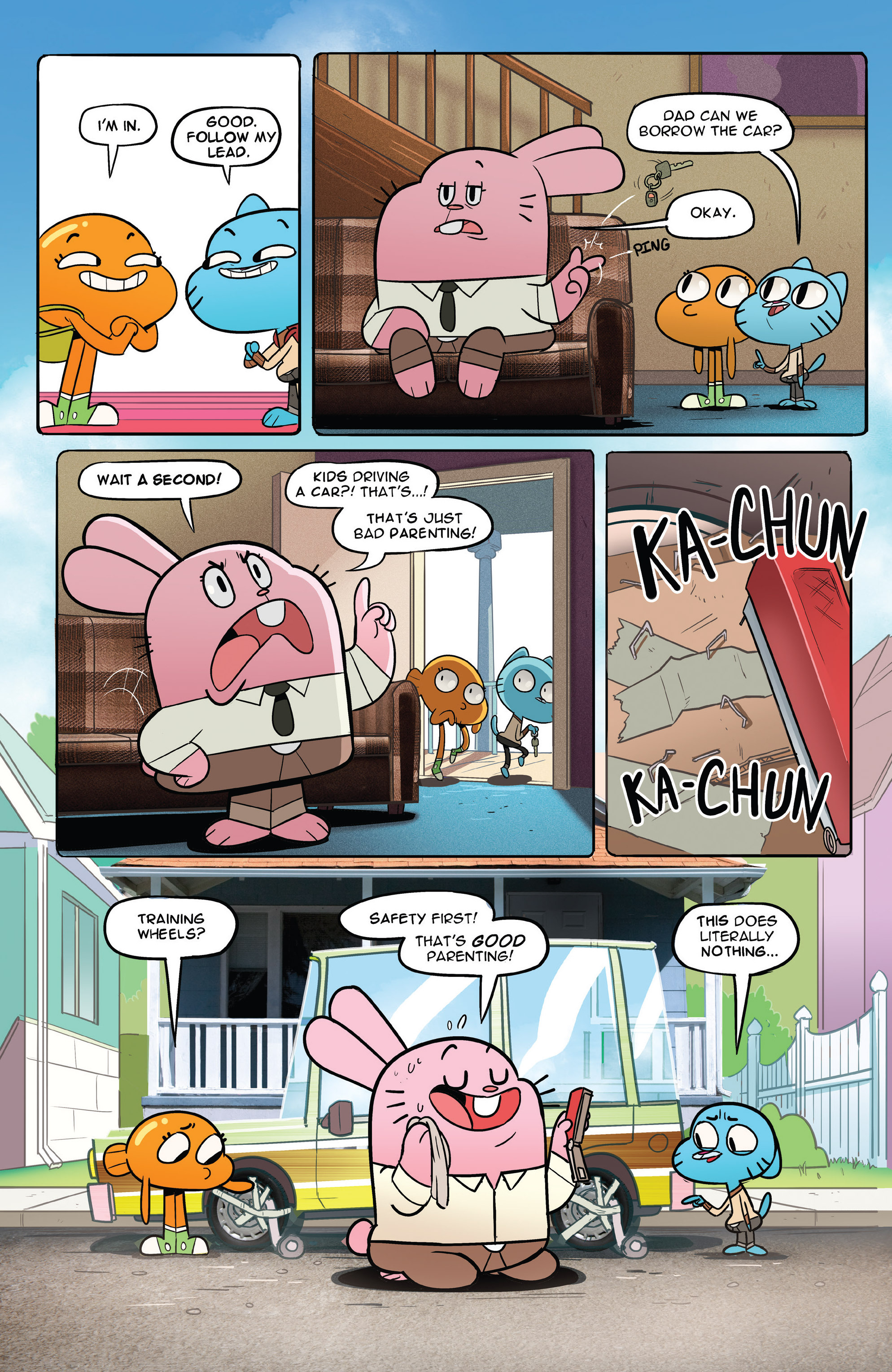 Read online The Amazing World of Gumball comic -  Issue #1 - 7