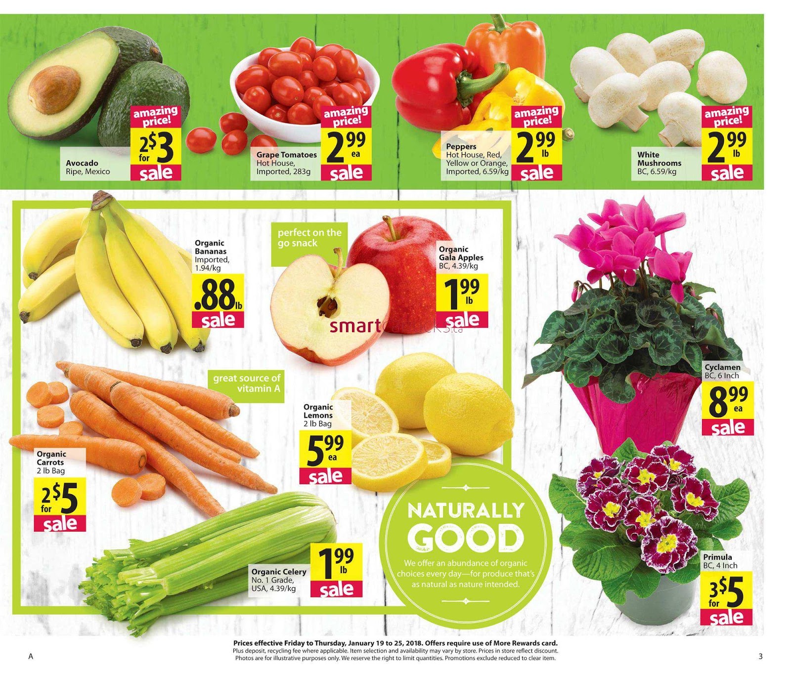 save on food weekly flyer january 19 25 2018 weekly food