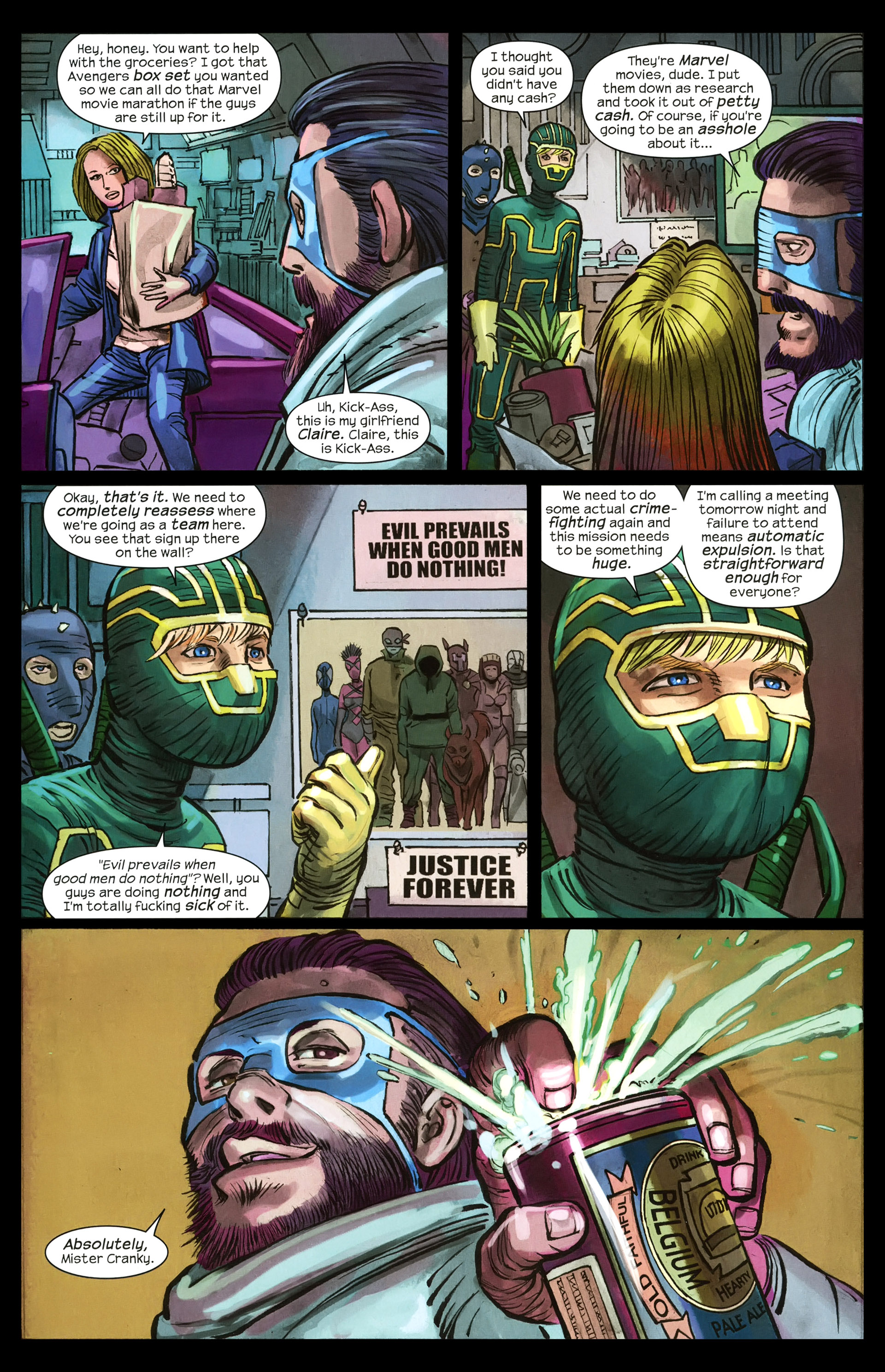 Read online Kick-Ass 3 comic -  Issue #1 - 25