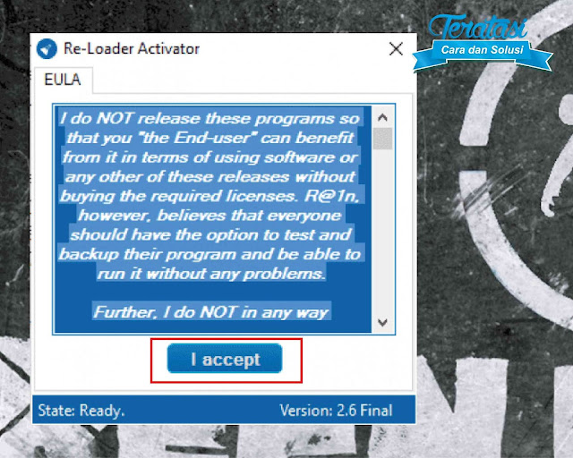 Re-Loader Activator Acception Re-Loader Activator Acception - Trik Cara Mudah Mengatasi Windows 10 Your Windows license Will Expire Soon Tanpa Isntall Ulang, MENGGUNAKAN CDM & KMSpico, MENGGUNAKAN RE-LOADER ACTIVATOR, MEMBELI LISENSI WINDOWS