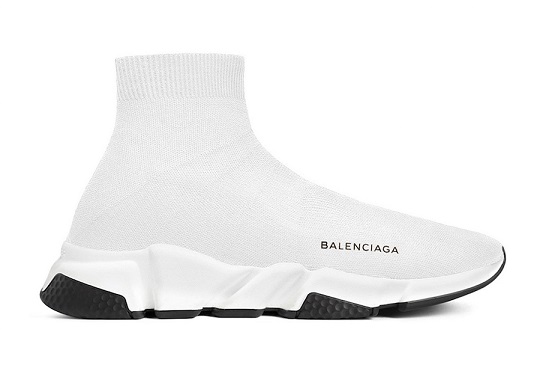 Giày thể thao cho cả nam và nữ Balenciaga Speed Trainer White Black Balenciaga-speed-trainer-white