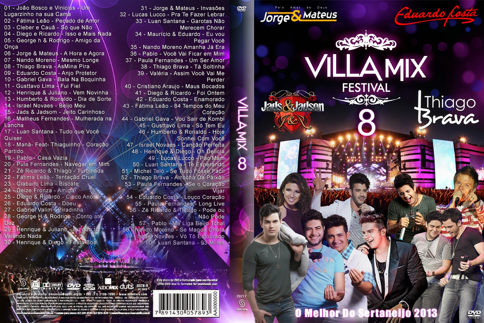 tudoftpparabaixa Villa Mix 8 O Melhor do Sertanejo 2013