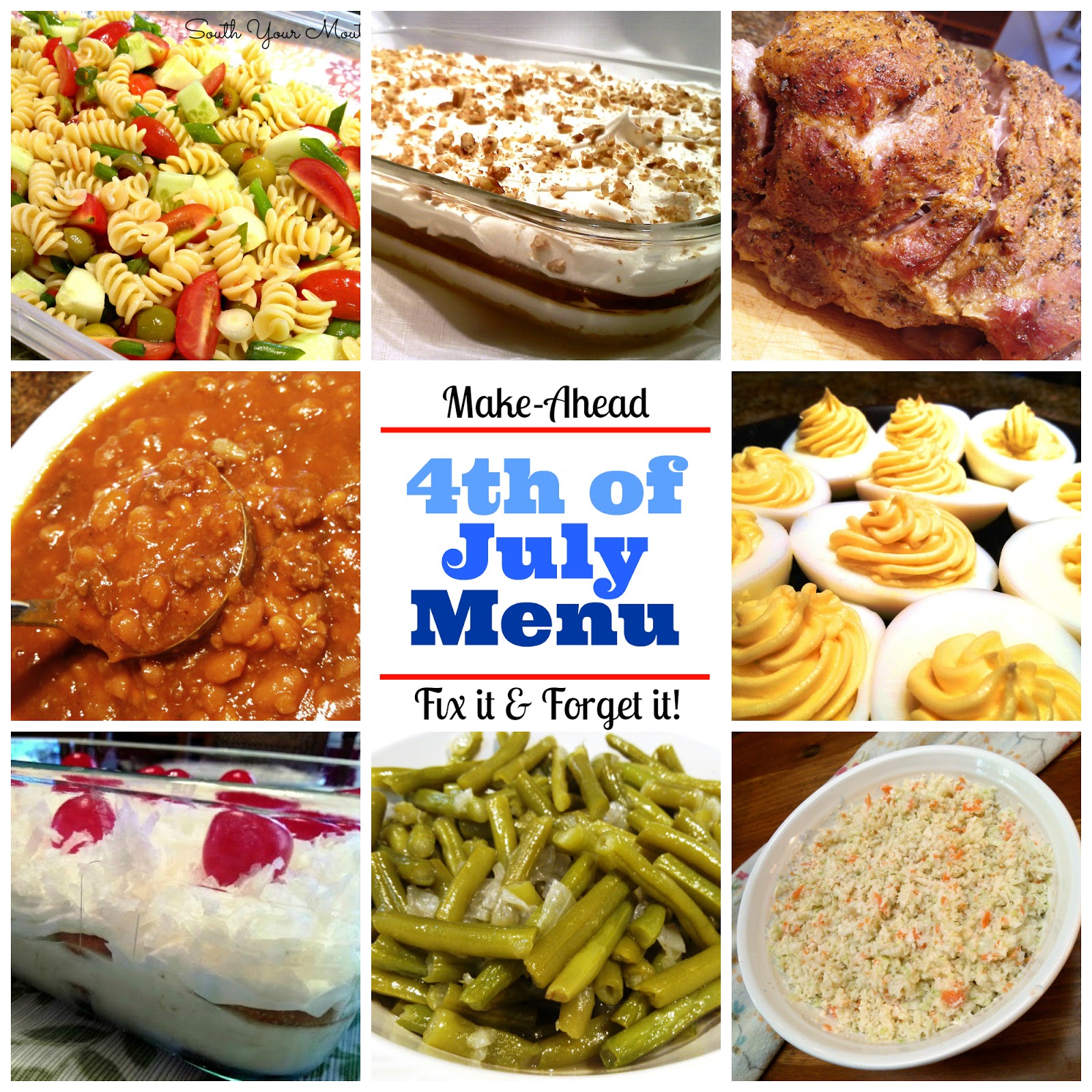 Fourth Of July Traditional Menu Fourth Of July Traditional Menu