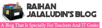 Raihan Jalaludin's Blog