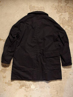 Engineered Garments "Reversible Coat in Black Nyco Ripstop with Dk.Grey Block HB Combo" Fall/Winter 2015 SUNRISE MARKET