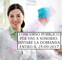 concorso pubblico oss sondrio concorsi pubblici oss
