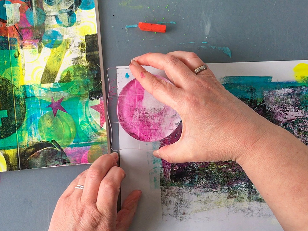 Printing with Gelli Arts® How to Print in Your Art Journal with Gelli