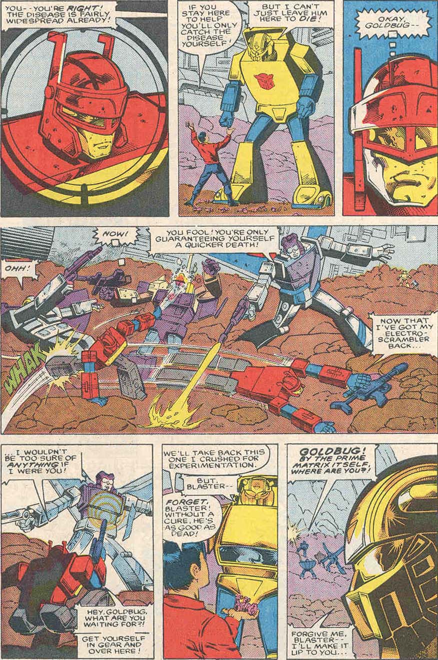 Read online The Transformers (1984) comic -  Issue #29 - 20
