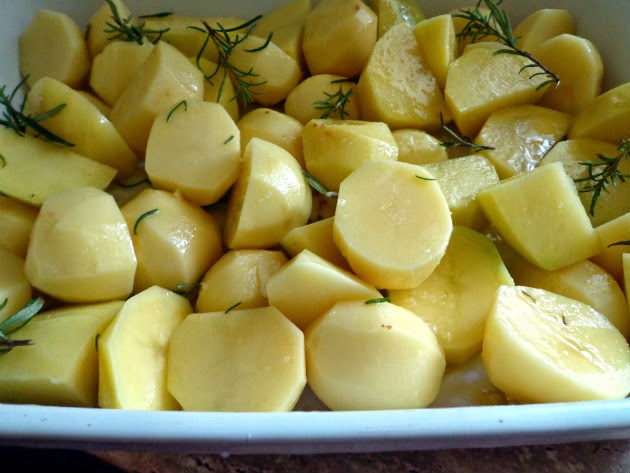 bake potatoes