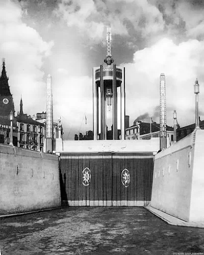 Mersey Tunnel entrance, 1934