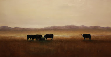 "Five cows" 12x24