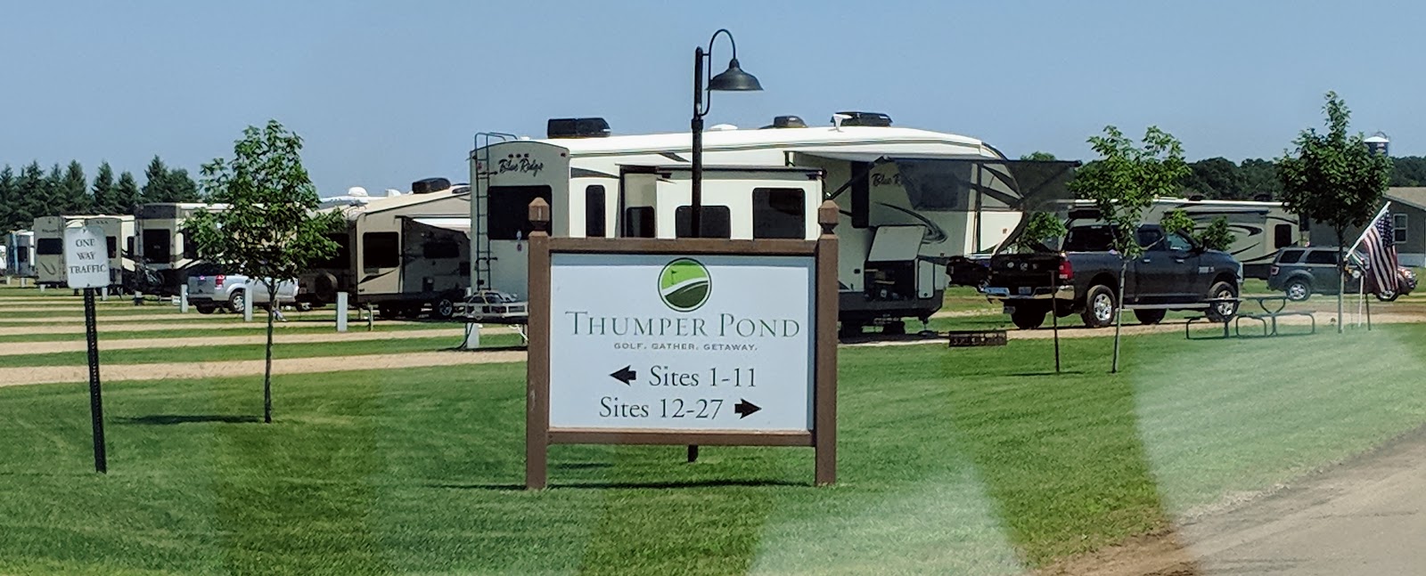 Rocky Top Ramblers Thumper Pond RV Park in Ottertail, MN