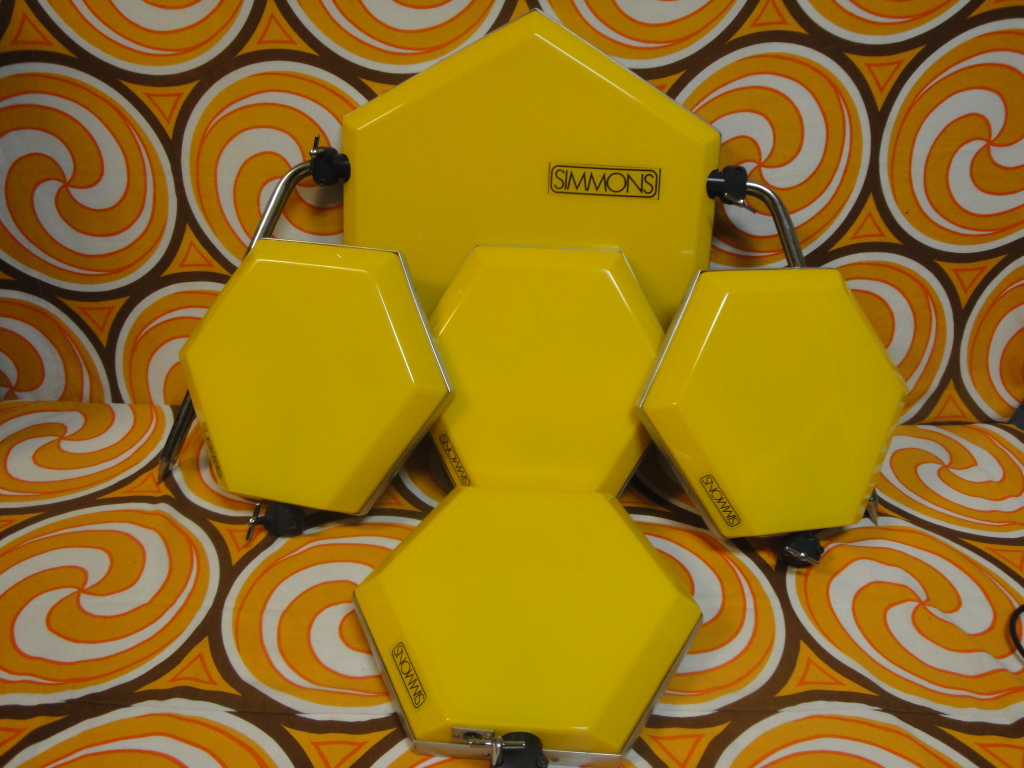 MATRIXSYNTH 5 Simmons SDSV Vintage Electronic Drum Pads