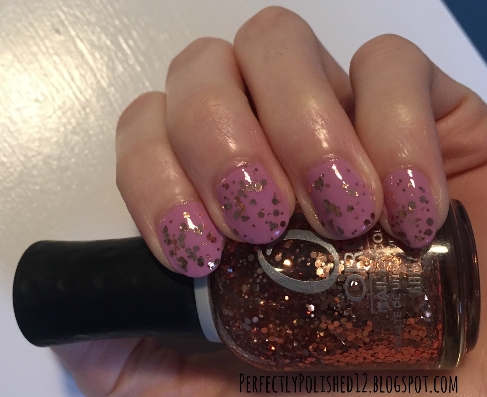 Perfectly Polished 12 Orly "Watch It Glitter"