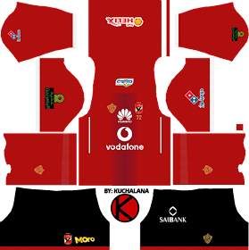 Al Ahly SC (Egypt) Kits 2017/18 - Dream League Soccer