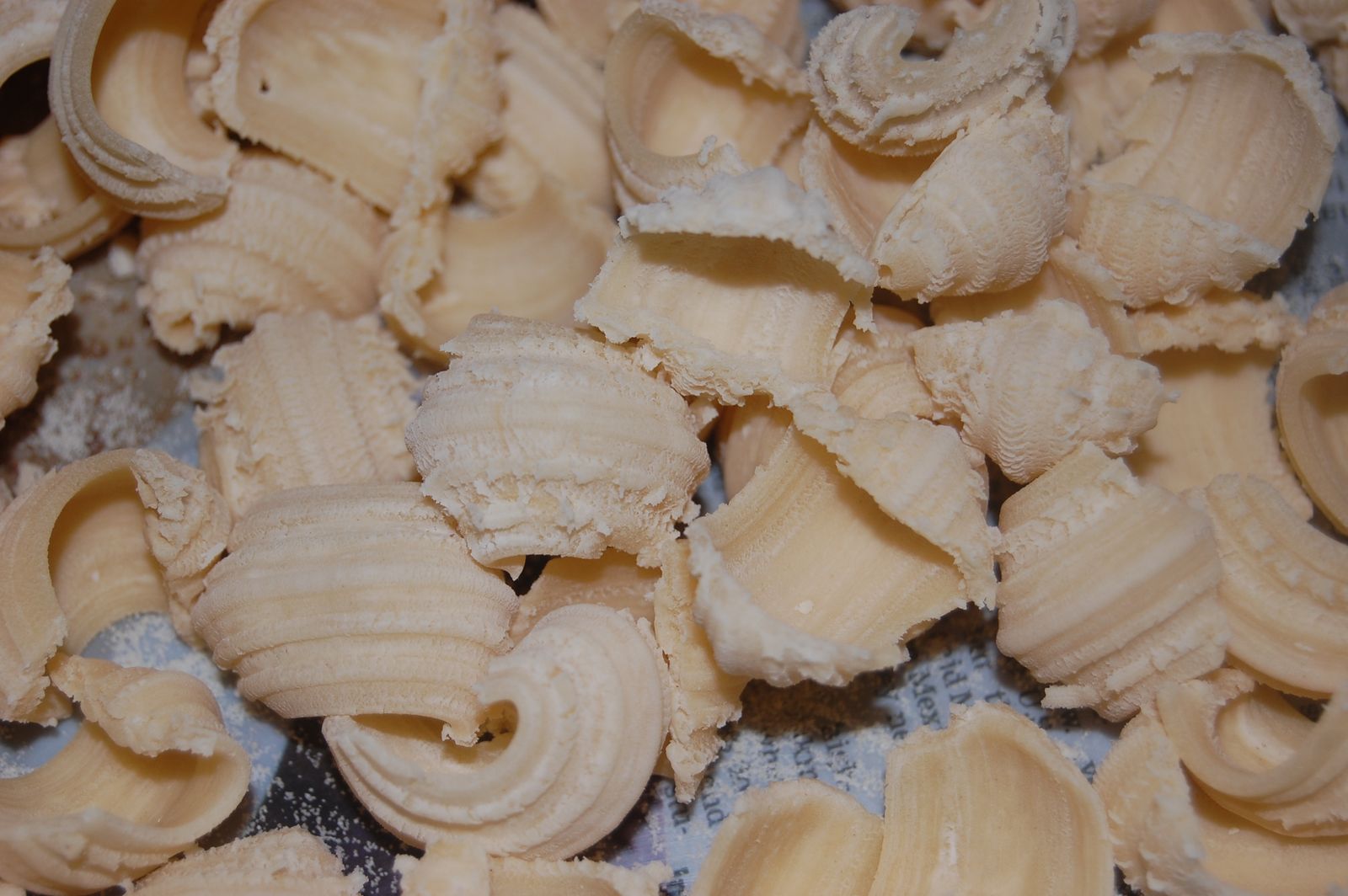 la cocina de valenciana PASTA FRESCA KENWOOD BUCATINI Y CONCHAS