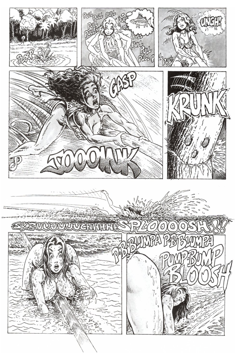 Read online Cavewoman: Jungle Tales comic -  Issue #1 - 16