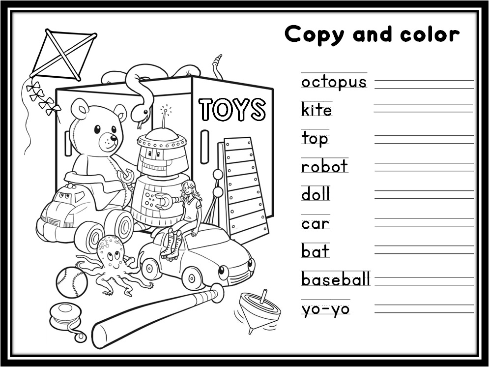 Toys writing. Задания по английскому игрушки. Игрушки на английском Worksheet. Игрушки на английском языке задания. Раскраска игрушки на английском языке.