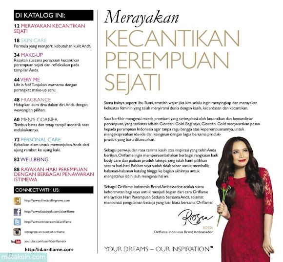 Catalog Oriflame maret 2016 catalog-oriflame-maret-2016