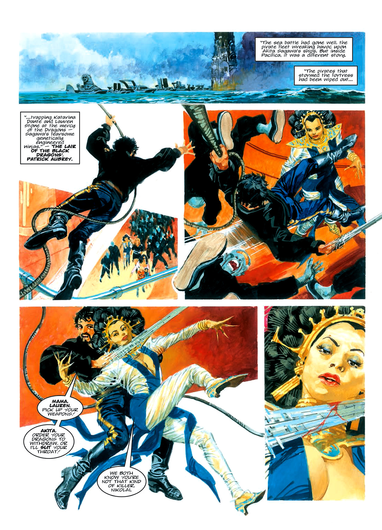 Read online Nikolai Dante comic -  Issue # TPB 7 - 117