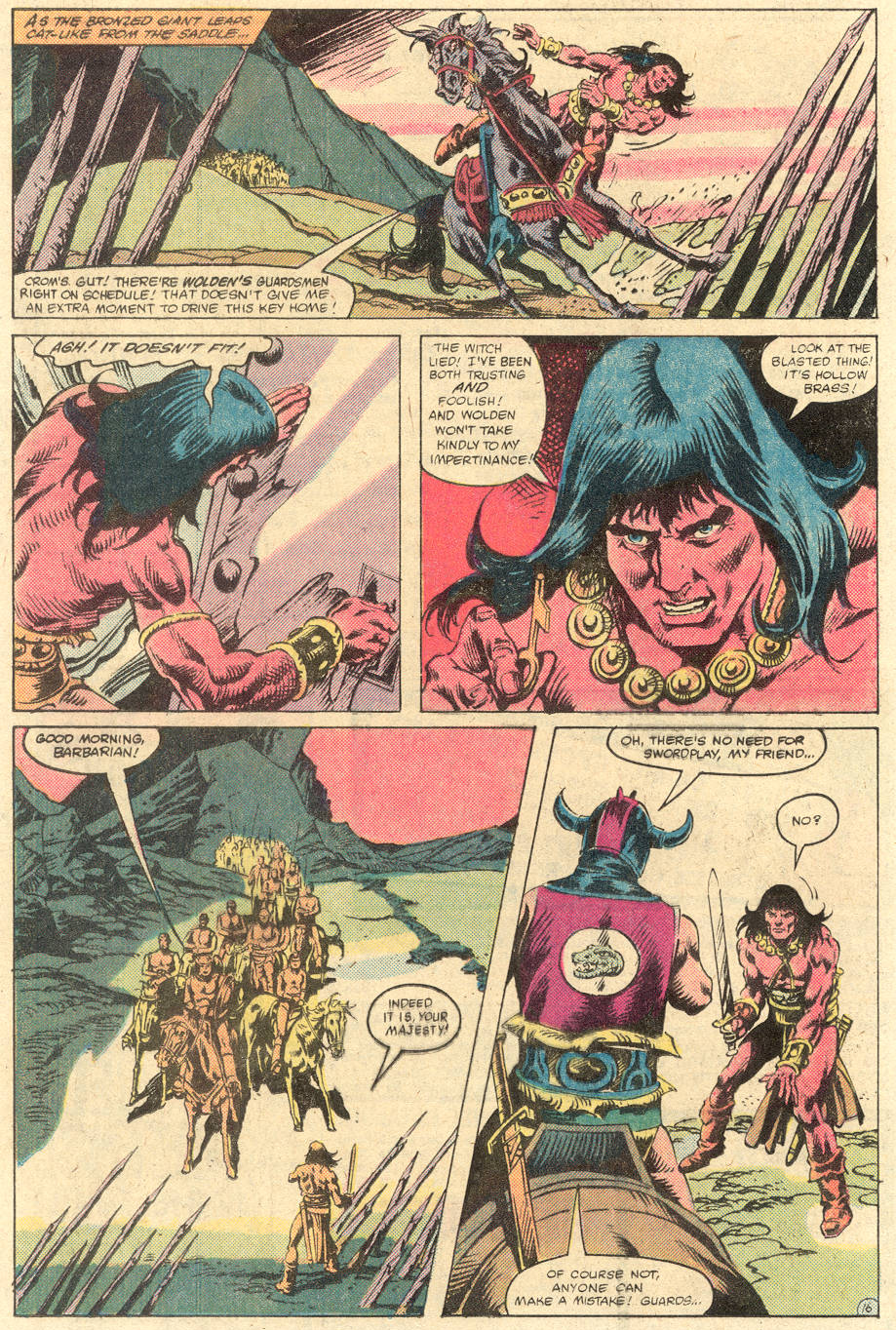 Read online Conan the Barbarian (1970) comic -  Issue #133 - 17