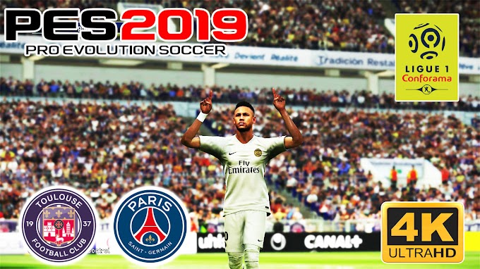 PES 2019 | Toulouse vs PSG | France League 1 | PC GamePlaySSS