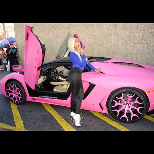 Interesting Customization Nicki Minaj's 2014 Pink