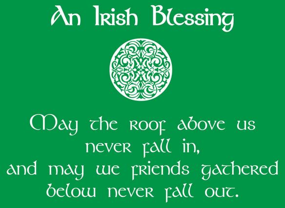 Day irish st patricks blessing for