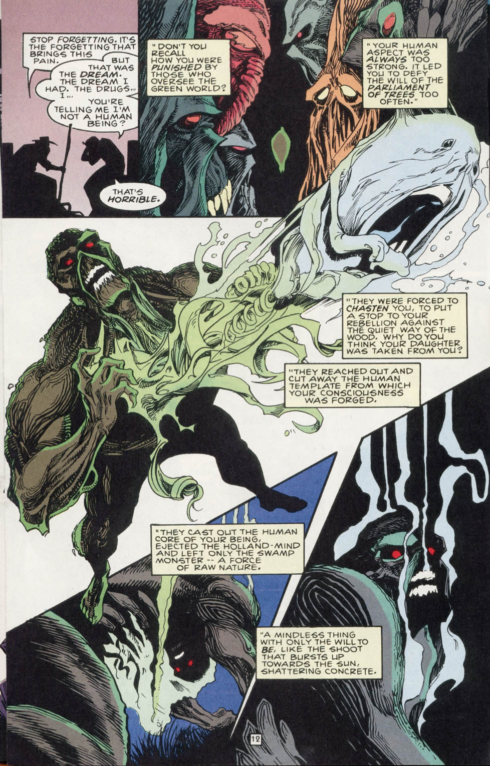 Read online Swamp Thing (1982) comic -  Issue #142 - 12