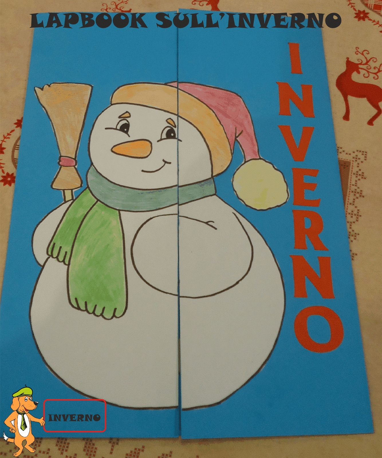 A Scuola Con Poldo Un Lapbook Sull Inverno