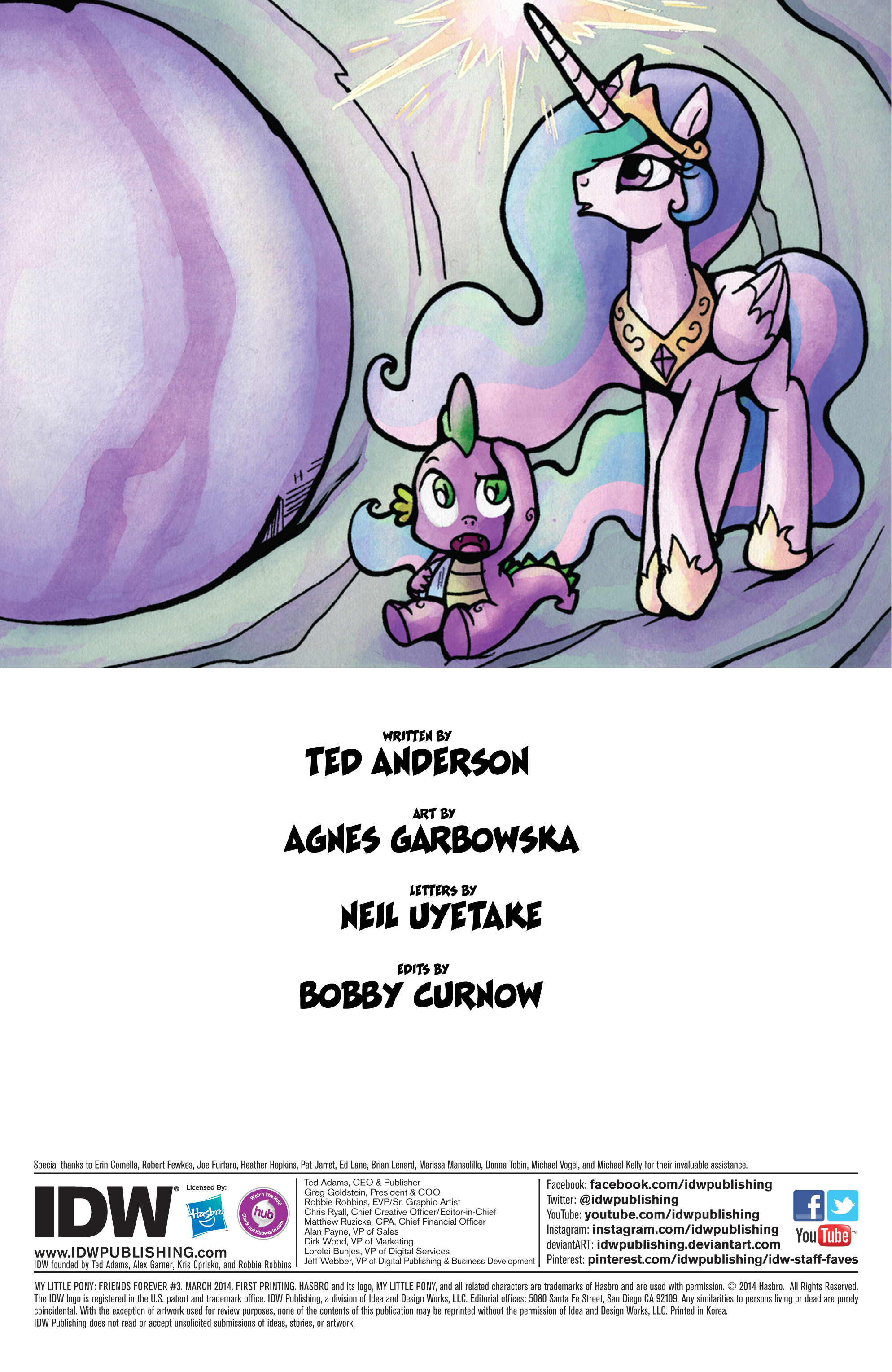 Read online My Little Pony: Friends Forever comic -  Issue #3 - 2