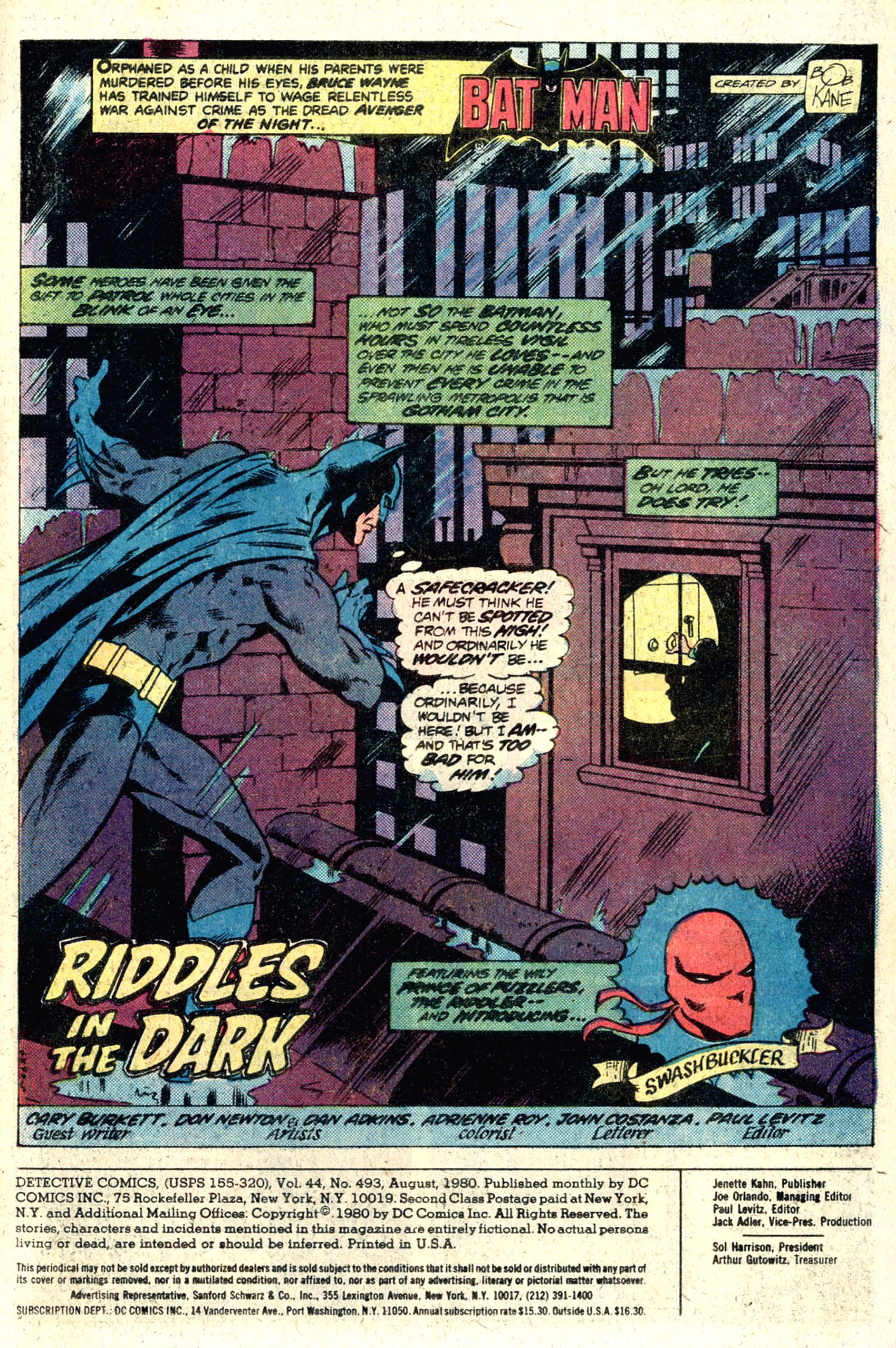 Detective Comics (1937) issue 493 - Page 3