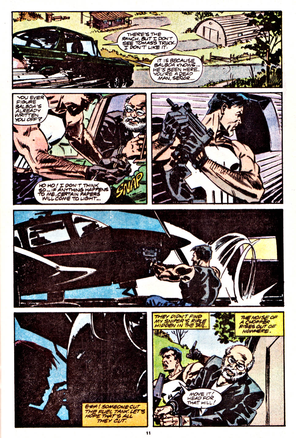 Read online The Punisher (1987) comic -  Issue #43 - Border Run - 9