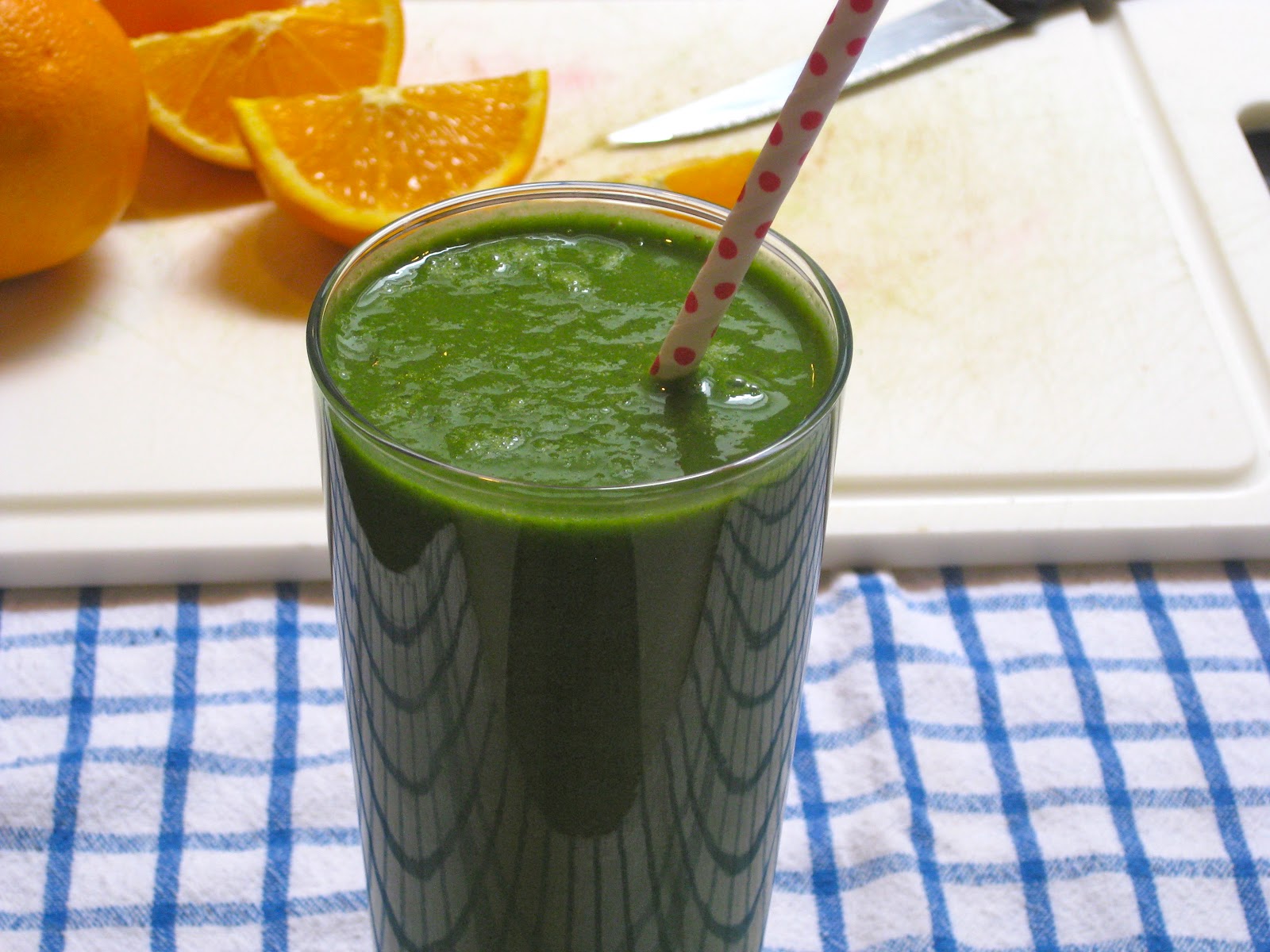 Lilac Dreams Kale and Strawberry Smoothie