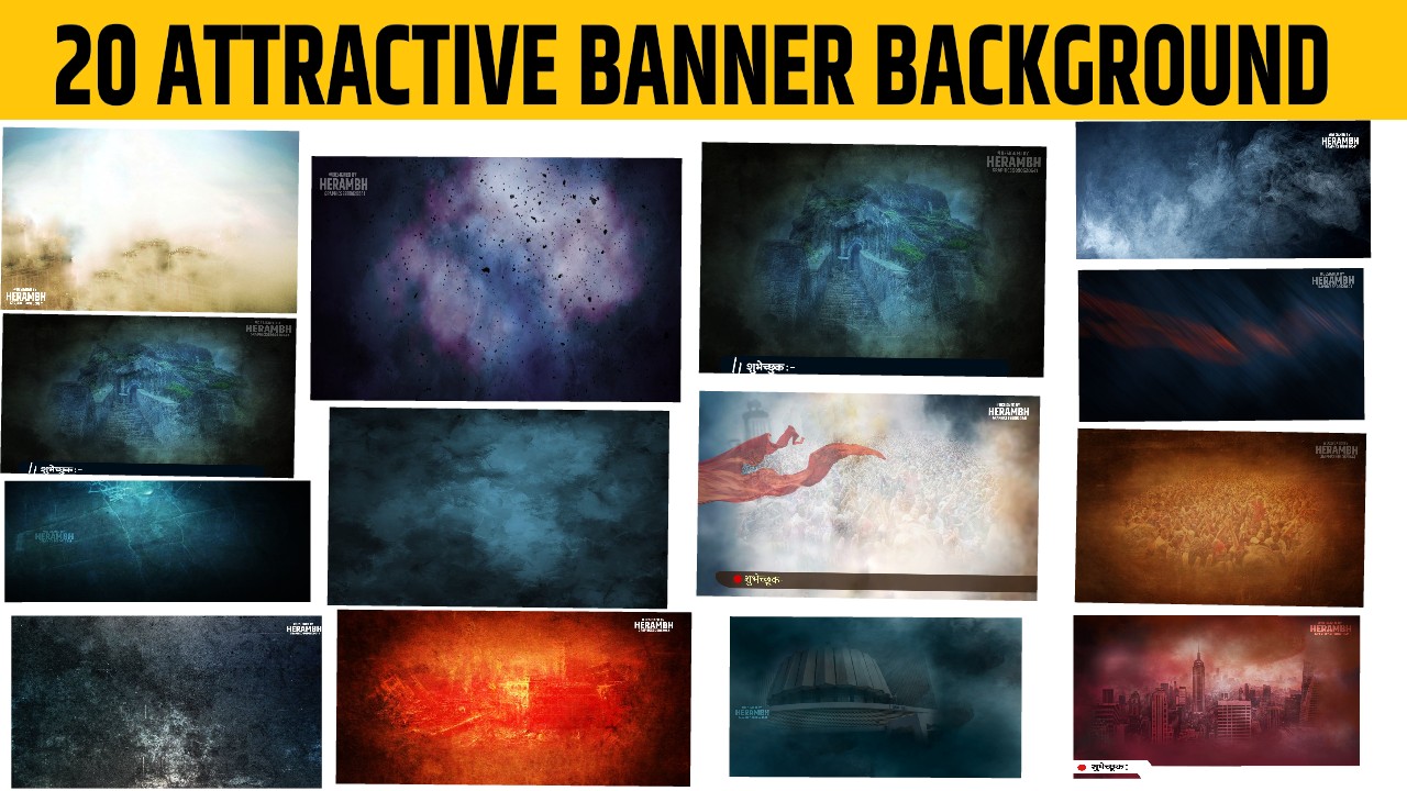 20 Attractive Banner Background Poster Flex Background Jpphotoediting