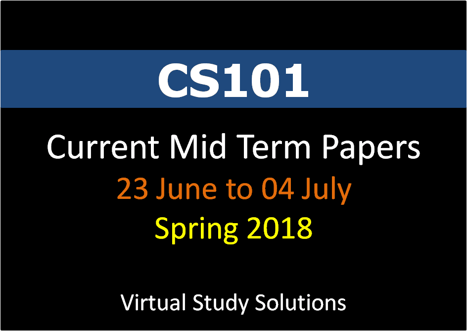 Cs101 past papers final term solved by moaaz 2017 picture