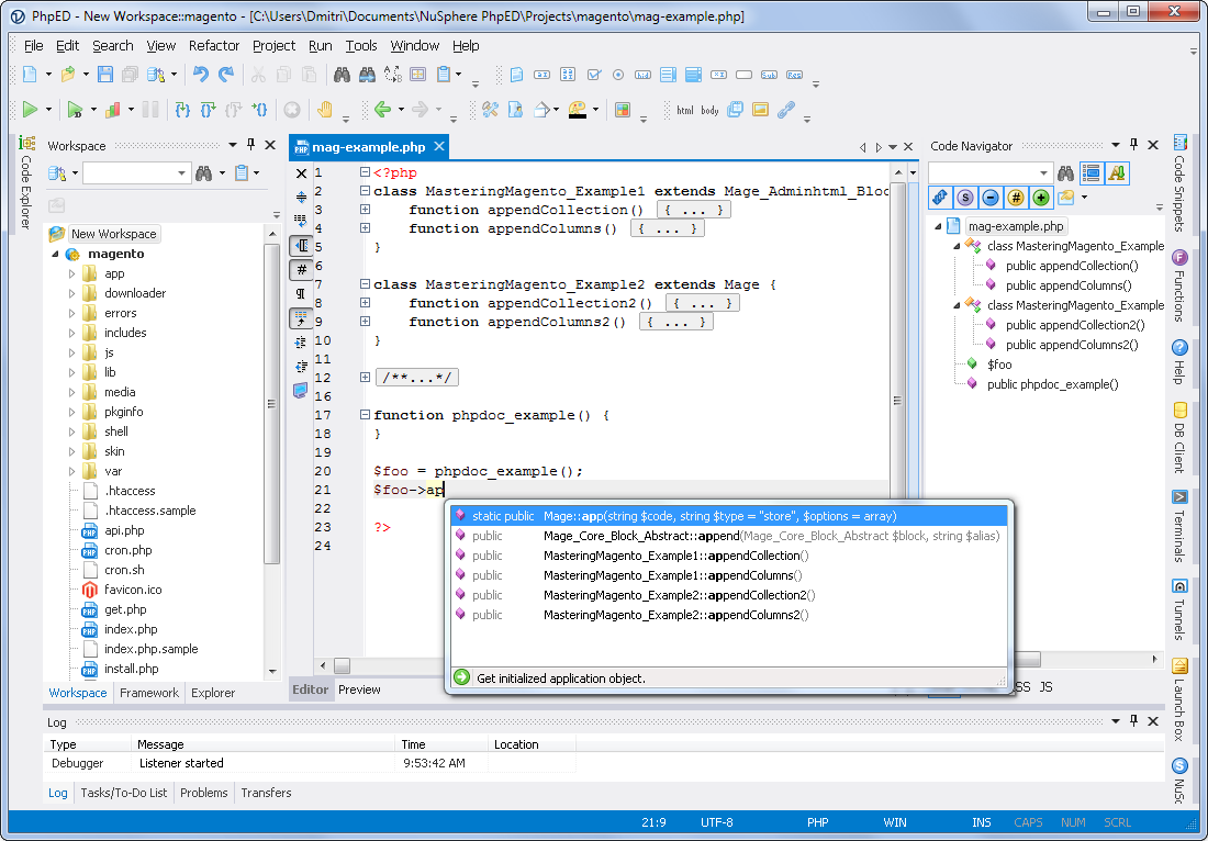 Bit Links: Download NuSphere PhpED 19.1 Professional Full (cracked)