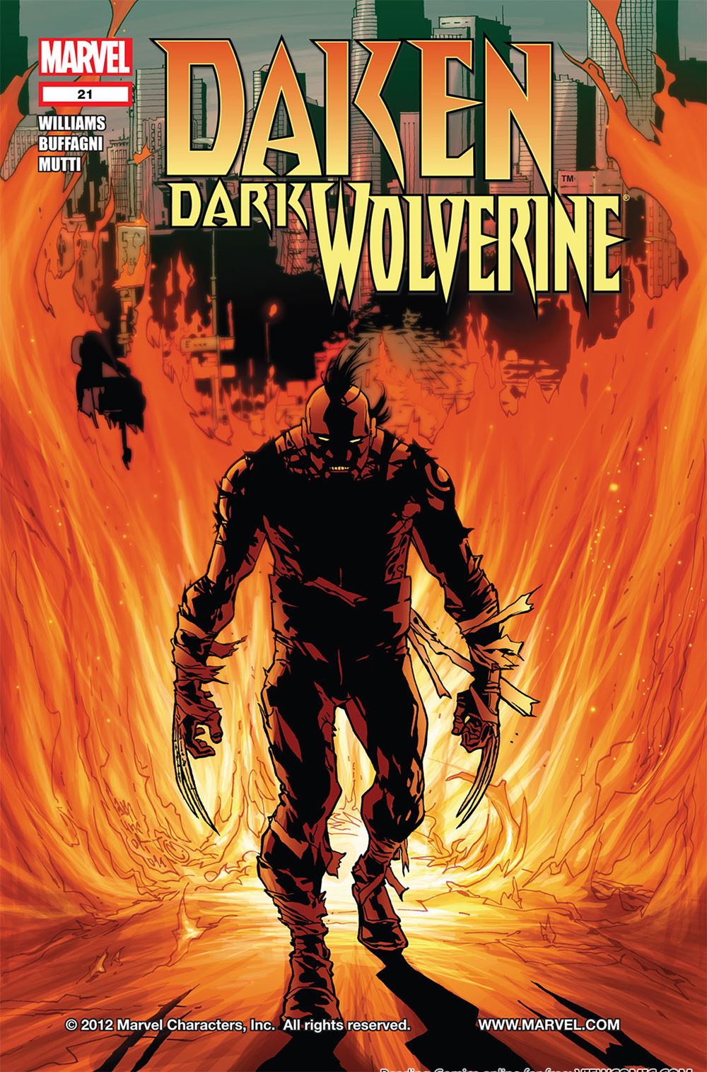 Daken Dark Wolverine 21 2012 Viewcomic Reading Comics